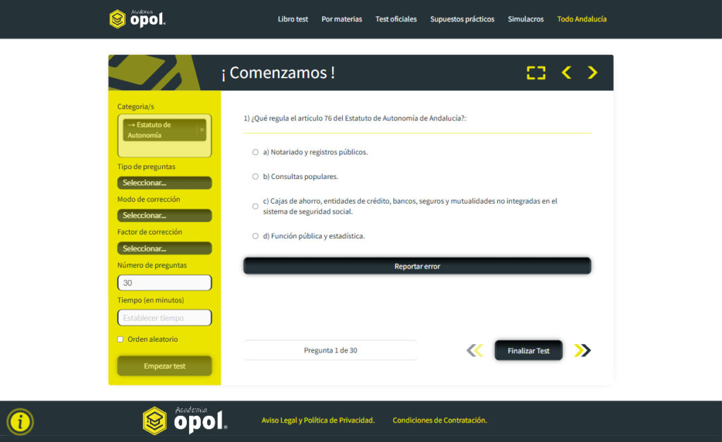 Test OPOL