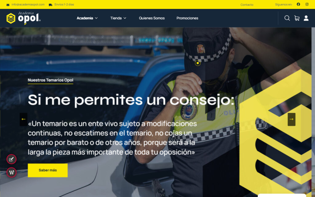 Web Academia OPOL